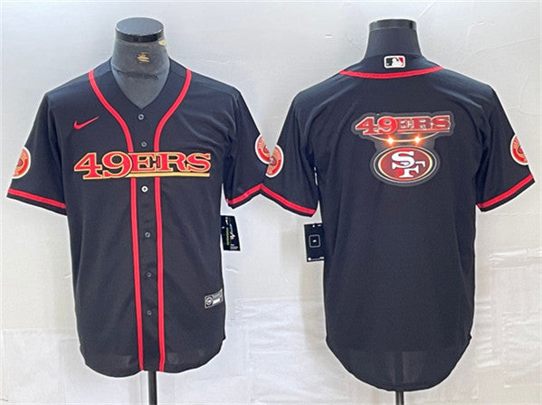San Francisco 49ers black jersey