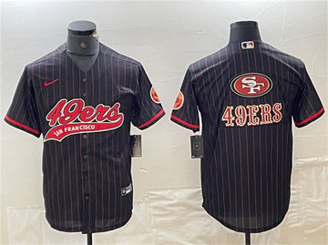 San Francisco 49ers black jersey
