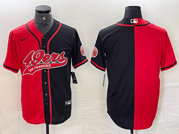 Custom San Francisco 49ers red jersey