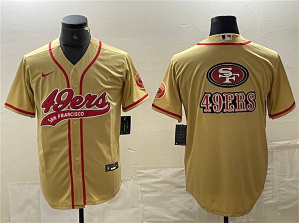 San Francisco 49ers gold jersey