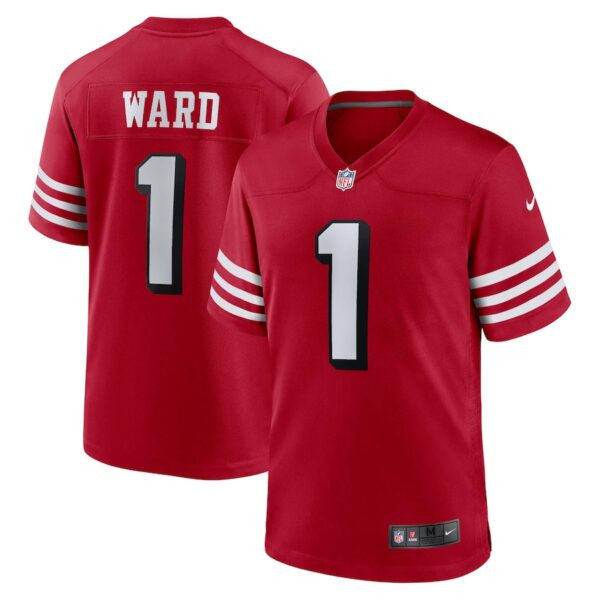 Jimmie Ward San Francisco 49ers scarlet Game jersey