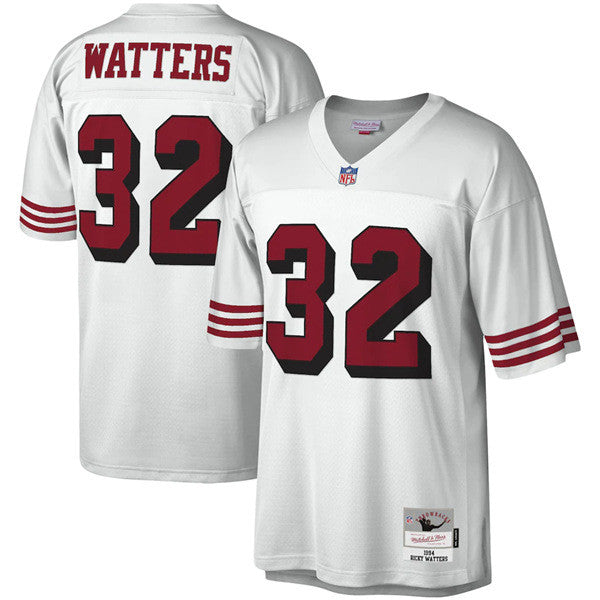 Mitchell Ness Ricky Watters San Francisco 49ers white jersey