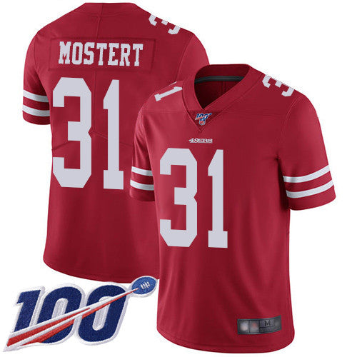 San Francisco 49ers red Vapor jersey