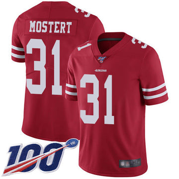 San Francisco 49ers red Vapor jersey