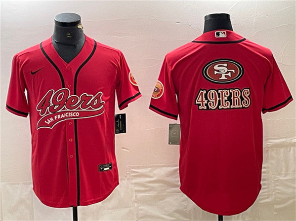 San Francisco 49ers red jersey