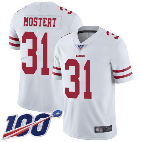 San Francisco 49ers white Vapor jersey