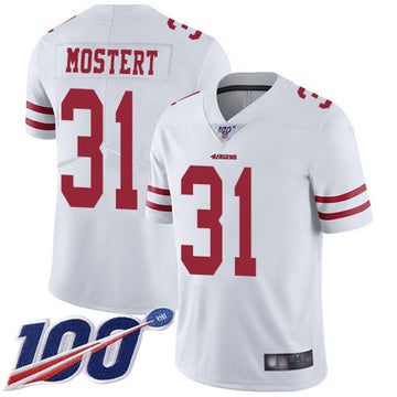 San Francisco 49ers white Vapor jersey