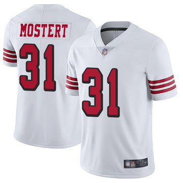 San Francisco 49ers white Vapor jersey