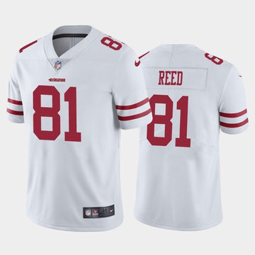 San Francisco 49ers white Vapor jersey