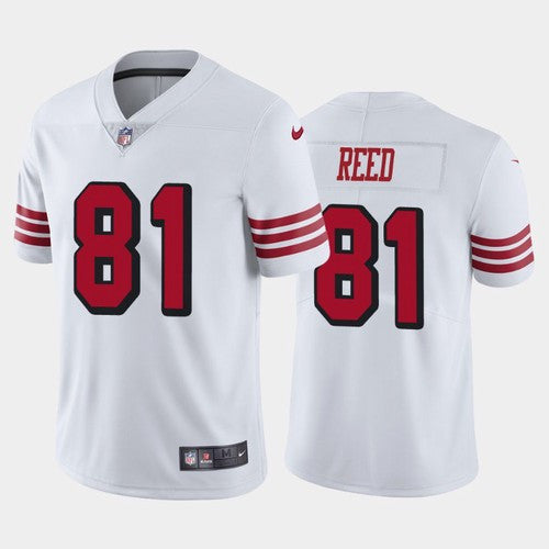 San Francisco 49ers white Vapor jersey