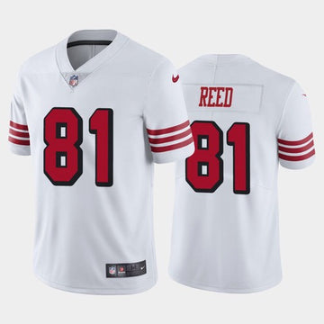 San Francisco 49ers white Vapor jersey