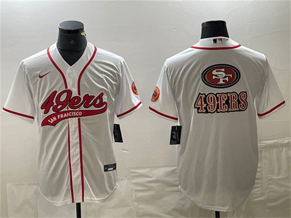 San Francisco 49ers white jersey