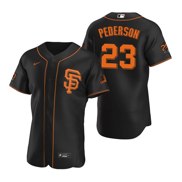 Joc Pederson San Francisco Giants black jersey