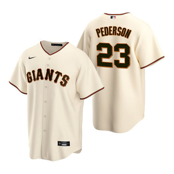 Joc Pederson San Francisco Giants cream jersey