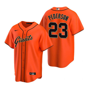 Joc Pederson San Francisco Giants orange jersey