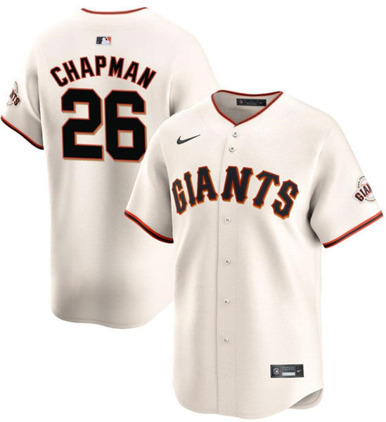 Matt Chapman San Francisco Giants cream Limited jersey
