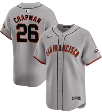 Matt Chapman San Francisco Giants gray Limited jersey