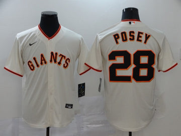Buster PoseyWhite Cool Base San Francisco Giants jersey