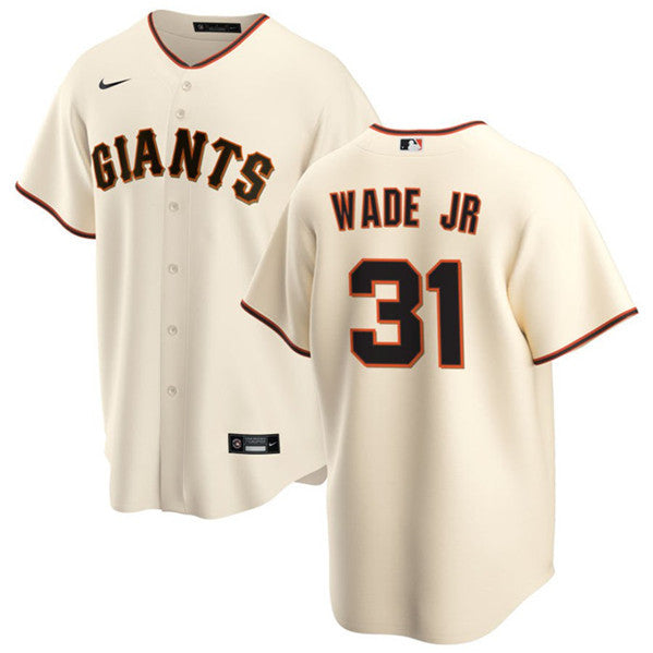 LaMonte Wade Jr San Francisco Giants cream jersey