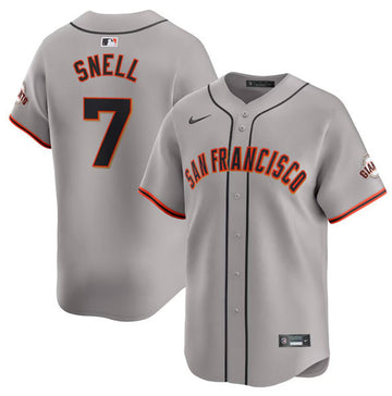 Blake Snell San Francisco Giants gray Limited jersey