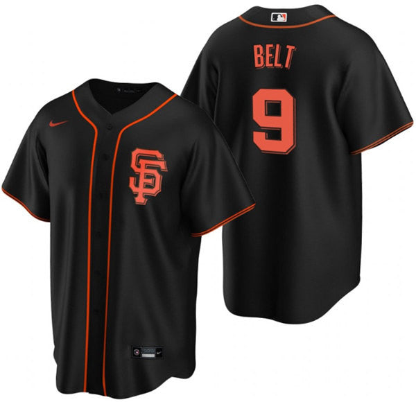Brandon Belt San Francisco Giants black jersey