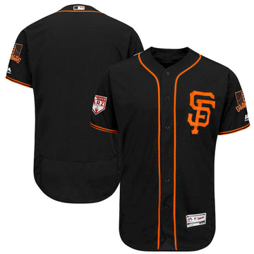 Custom San Francisco Giants black jersey