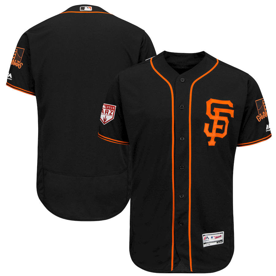 Custom San Francisco Giants black jersey