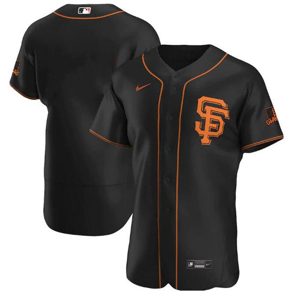 Custom San Francisco Giants black jersey