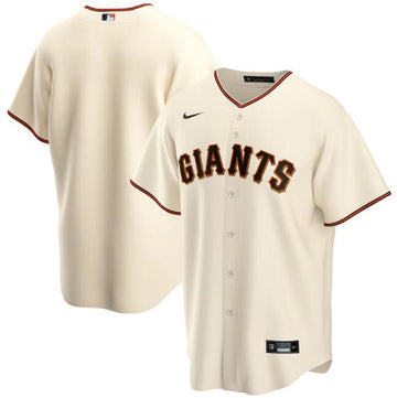 Custom San Francisco Giants cream jersey