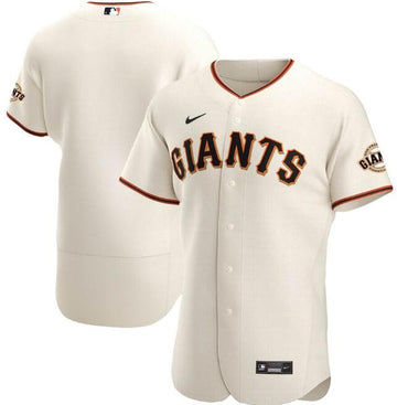 Custom San Francisco Giants cream jersey