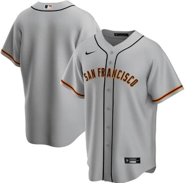 Custom San Francisco Giants grey jersey