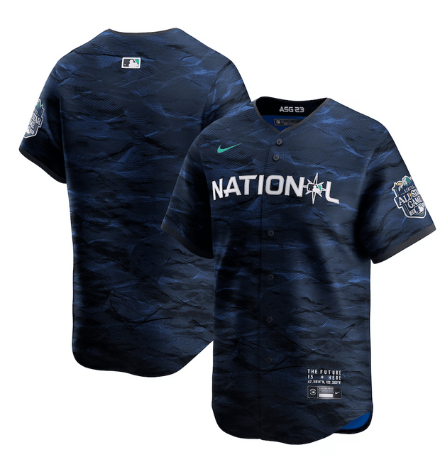 Custom San Francisco Giants royal All-Star jersey