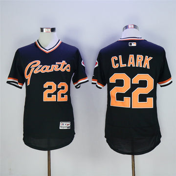 San Franciscoc Will Clark San Francisco Giants black jersey