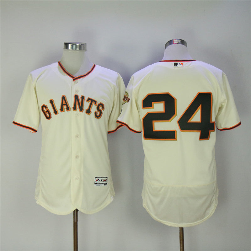 San Franciscoc Mays San Francisco Giants cream jersey