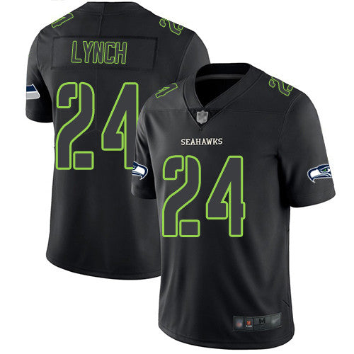 Marshawn Lynch Seattle Seahawks black Limited jersey
