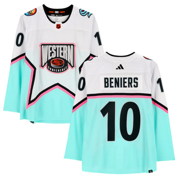 Matty Beniers NHL All-Star white Game jersey