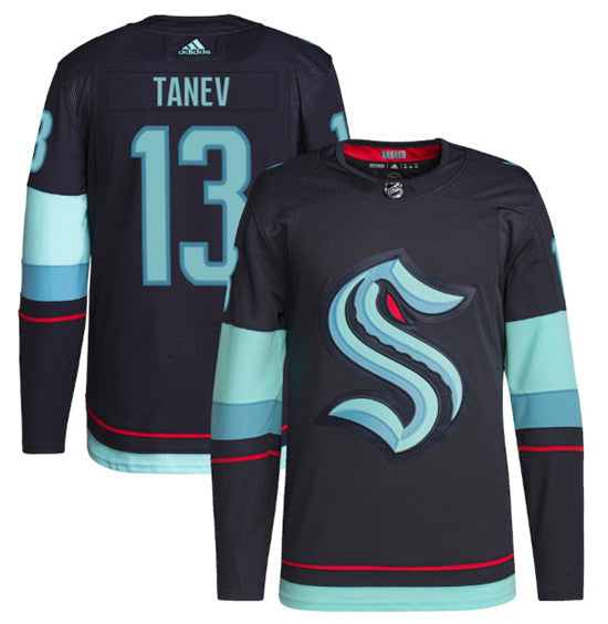 Brandon Tanev Seattle Kraken navy jersey