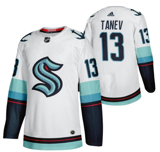 Brandon Tanev Seattle Kraken white jersey