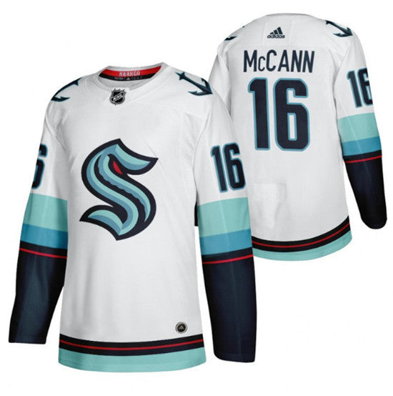 Jared McCann Seattle Kraken white jersey