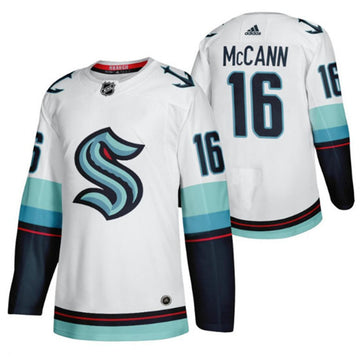 Jared McCann Seattle Kraken white jersey