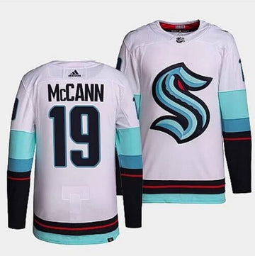 Jared McCann Seattle Kraken white jersey
