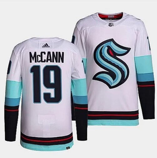 Jared McCann Seattle Kraken white jersey