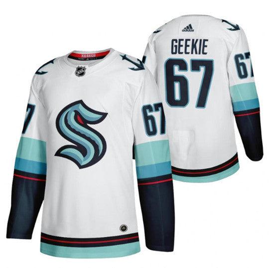 Morgan Geekie Seattle Kraken white jersey