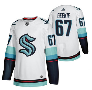 Morgan Geekie Seattle Kraken white jersey