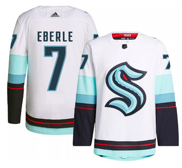 Jordan Eberle Seattle Kraken white jersey