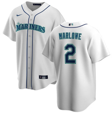 Cade Marlowe Seattle Mariners white jersey