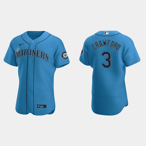 J.P. Crawford Seattle Mariners royal jersey