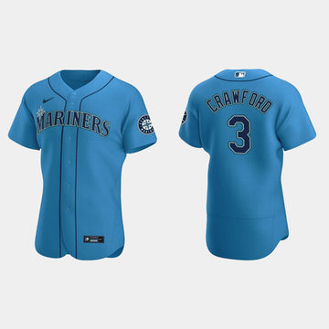 J.P. Crawford Seattle Mariners royal jersey