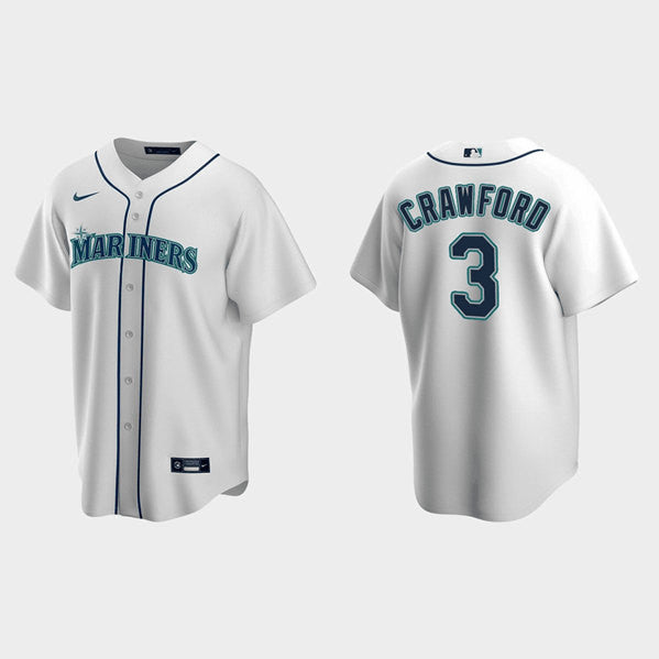 J.P. Crawford Seattle Mariners white jersey