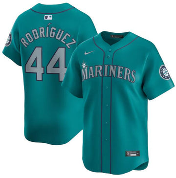 Julio Rodríguez Seattle Mariners aqua Limited jersey